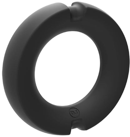 Silicone-covered Metal Cock Ring - 45mm