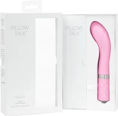 PILLOW TALK SASSY G-SPOT WITH SWAROVSKI CRYSTAL PINK