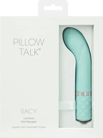 PILLOW TALK RACY WITH SWAROVSKI CRYSTAL TEAL