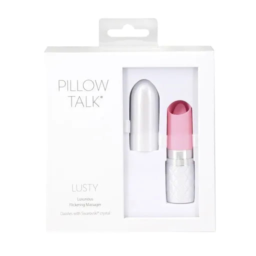 Pillow Talk LUSTY Luxurious Flickering Massager Pink