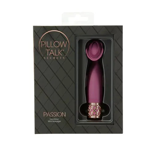 Pillow Talk Passion Massager - Wine