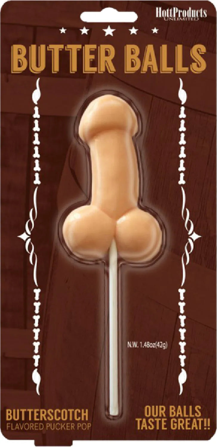 Butterballs Caramelo Pecker Pop