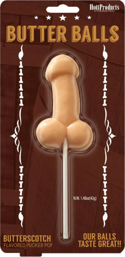 Butterballs Caramelo Pecker Pop