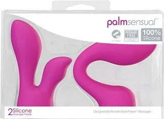 Palm Power Accessory - Palm Sensual 2 Silicone Heads