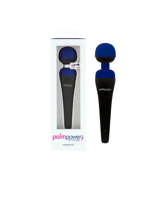 Palm power Recharge Massager - USB Rechargeable - Blue