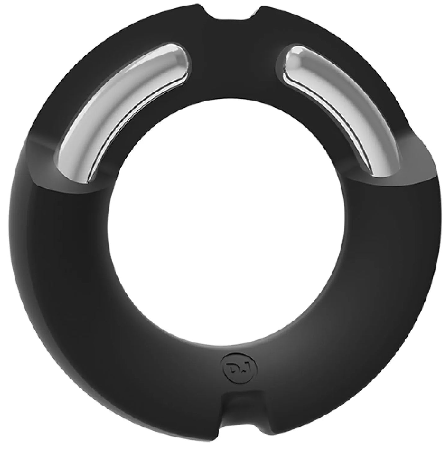 Silicone-covered Metal Cock Ring - 45mm