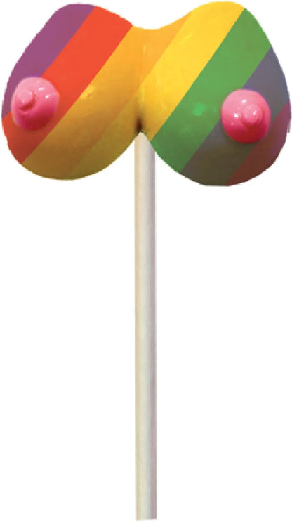 Rainbow Boobie Candy Pop