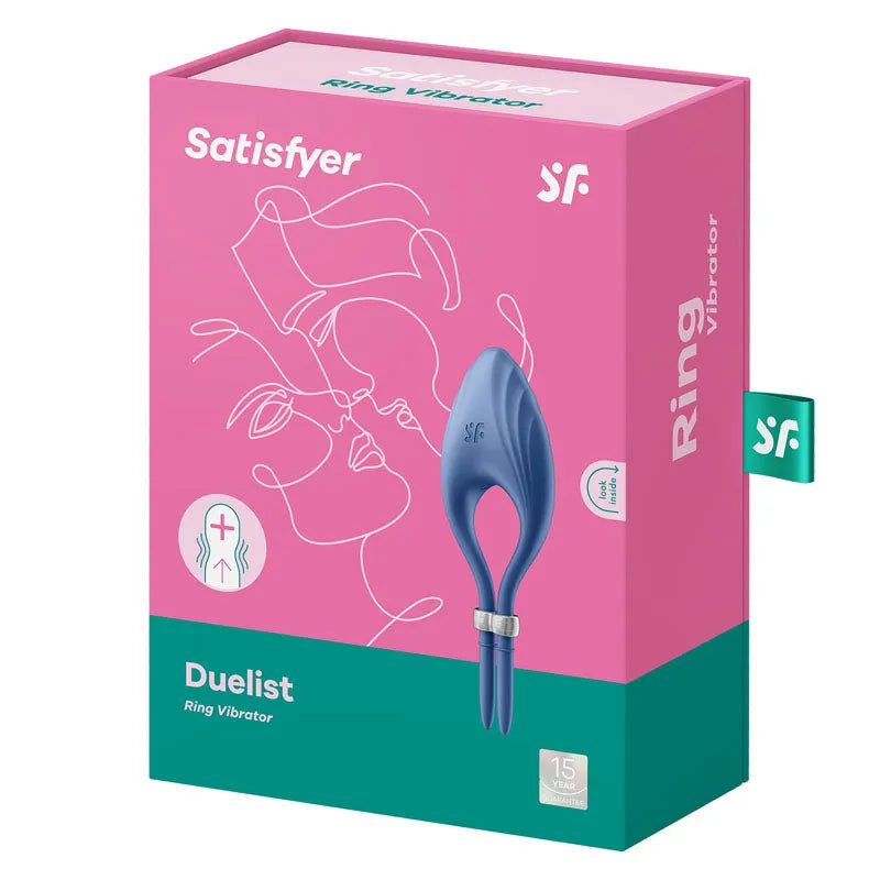 Satisfyer Duelist - 振动可调节套索阴茎环