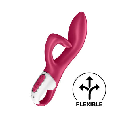 Satisfyer Embrace Me - Berry USB 可充电兔子振动器