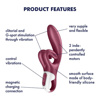 Satisfyer Touch Me -  USB Rechargeable Rabbit Vibrator