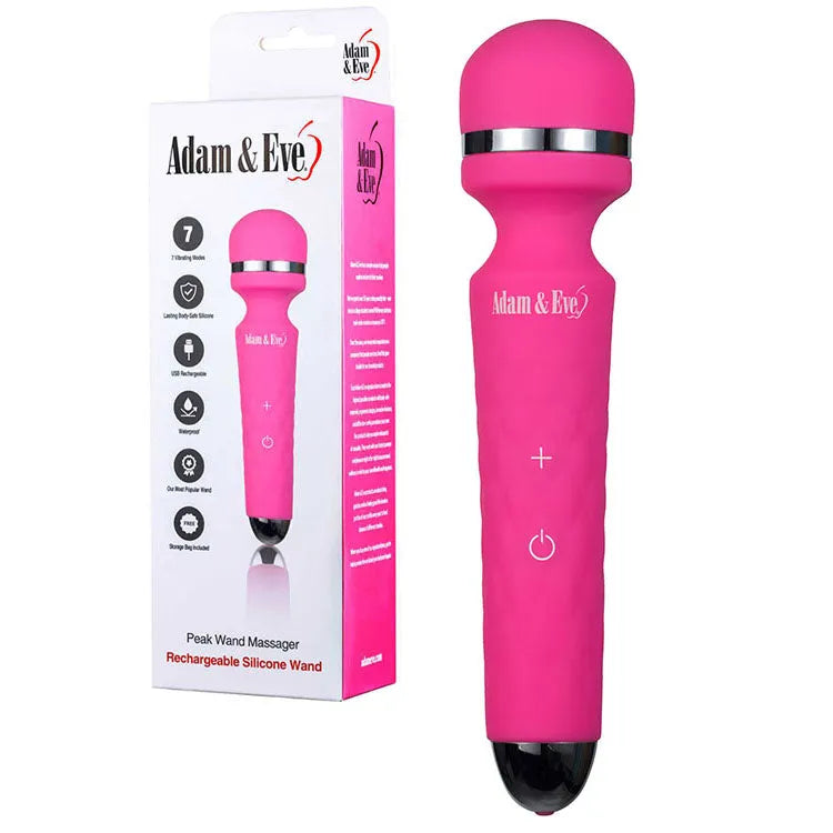 Adam & Eve Peak Wand Massager - Take A Peek