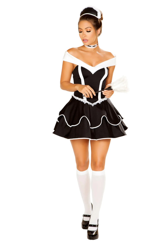 4886 - 4pc Sexy Chamber Maid - Take A Peek