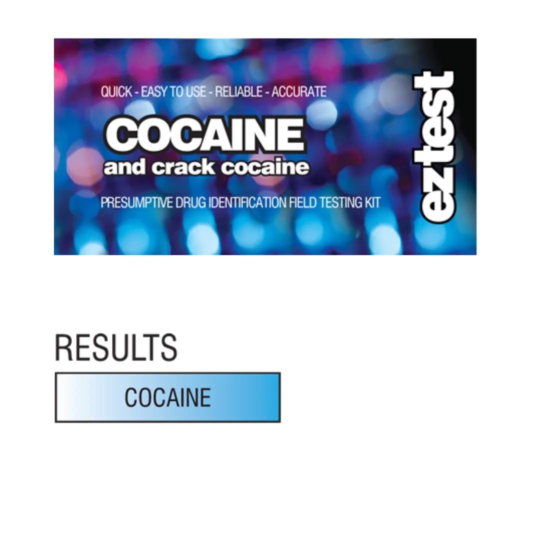 EZ Test Cocaine Test Kit for Cocaine Presence