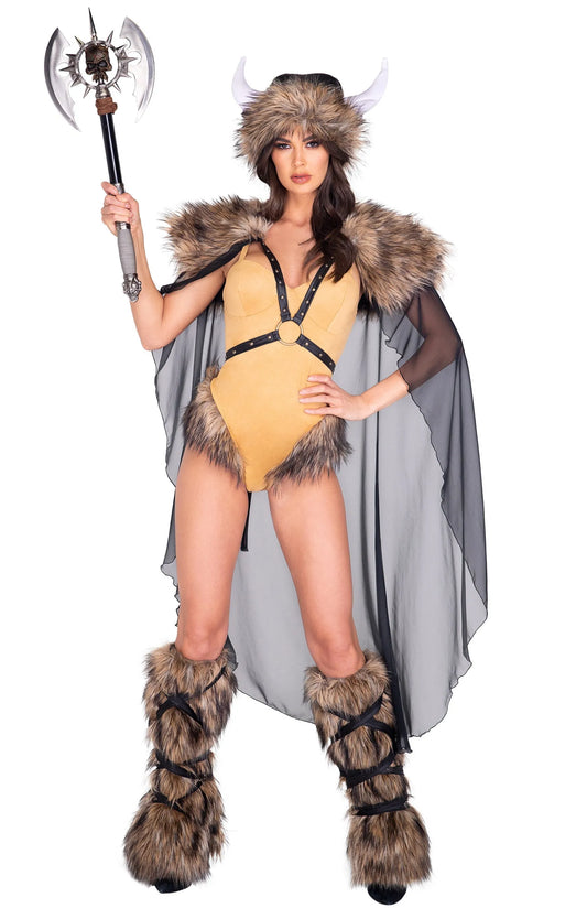 5042 - 3pc Medieval Viking Costume - Take A Peek