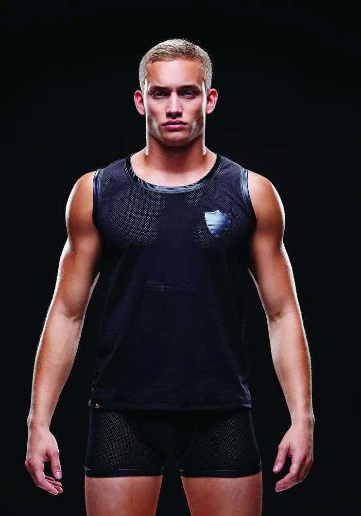 Envy Mens Wear – Athletic Tank Top Black - Take A Peek