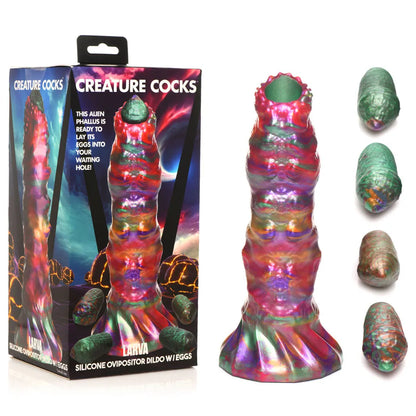 Creature Cocks Larva Silicone Dildo - Take A Peek