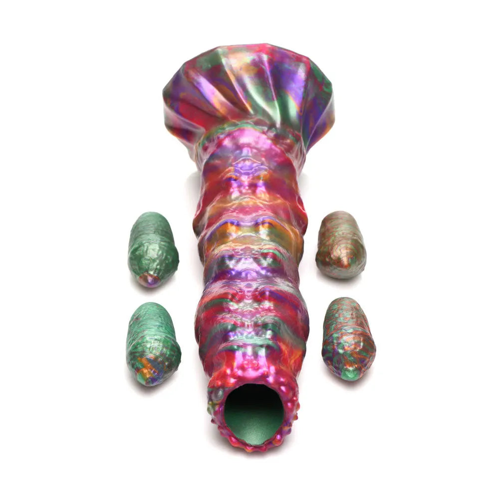 Creature Cocks Larva Silicone Dildo - Take A Peek