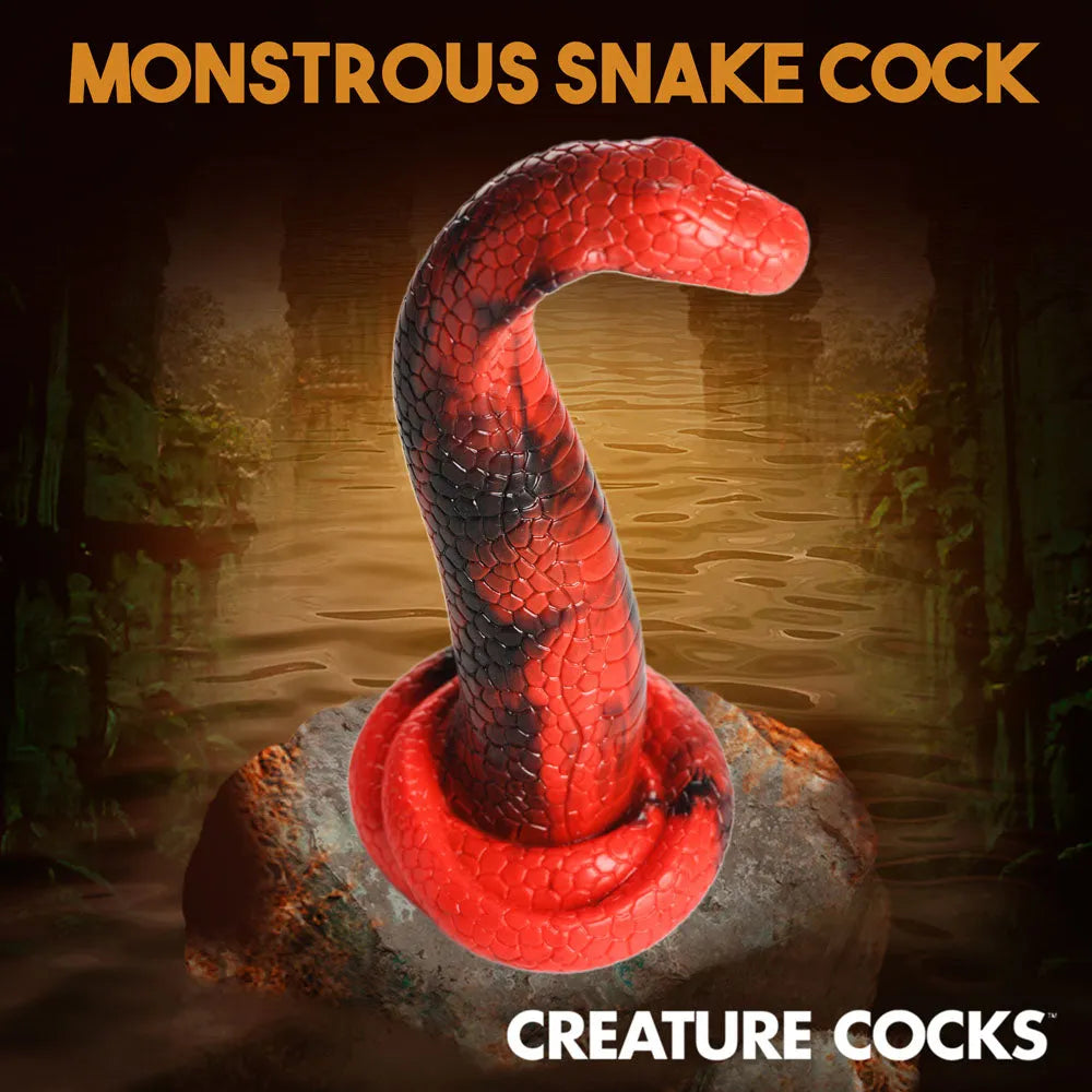 Creature Cocks King Cobra Silicone Dildo - Take A Peek