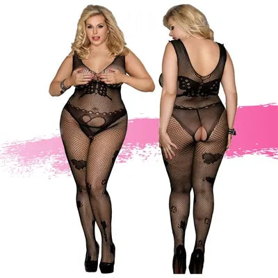 Ashella Lingerie Mikayla Queen Bodystocking - Take A Peek