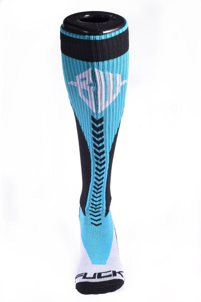 AKIRA SOCKS AQUA BLUE - Take A Peek