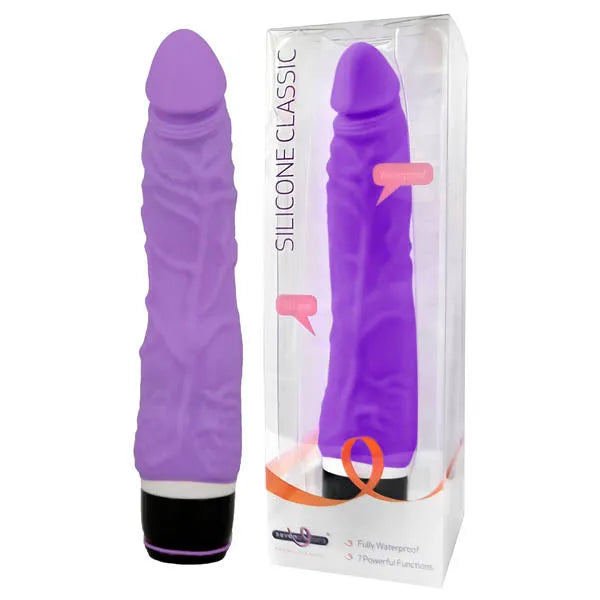 Silicone Classic - 17.8 cm (7'') Vibrator - Take A Peek