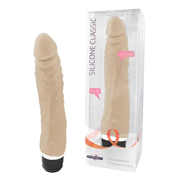 Silicone Classic - 17.8 cm (7'') Vibrator - Take A Peek