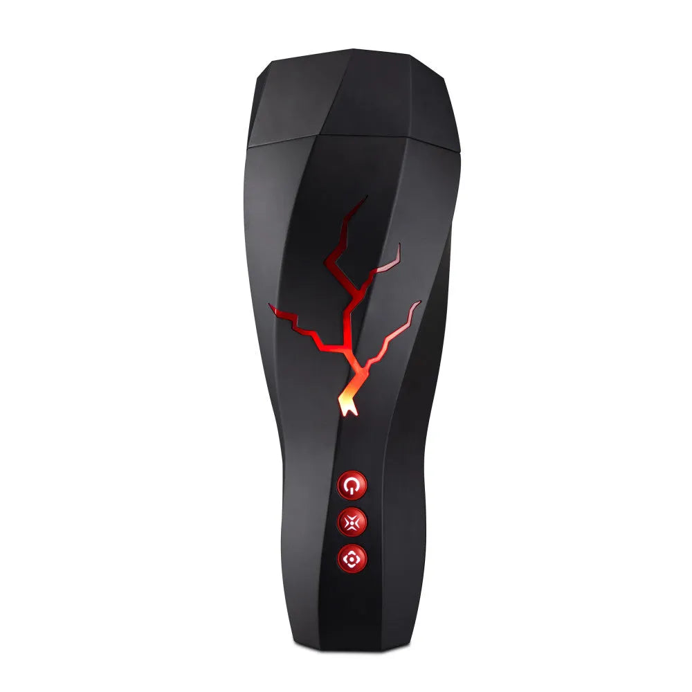 M For Men - Storm - USB Rechargeable Milking & Vibrating Auto Stroker