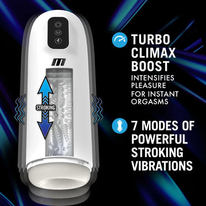 M For Men Robo-Bator -  USB Rechargeable Vibrating Auto Stroker