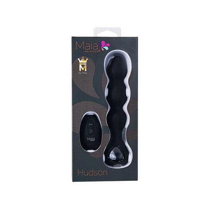 Maia HUDSON -  19 cm USB Rechargeable Anal Vibrator with Wireless Remote