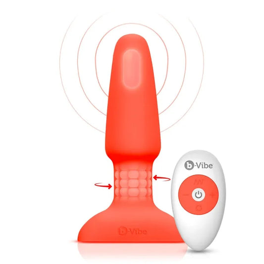 B-Vibe RIMMING PLUG 2 ORANGE