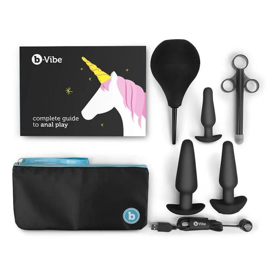 B-Vibe ANAL EDUCATION SET BLACK