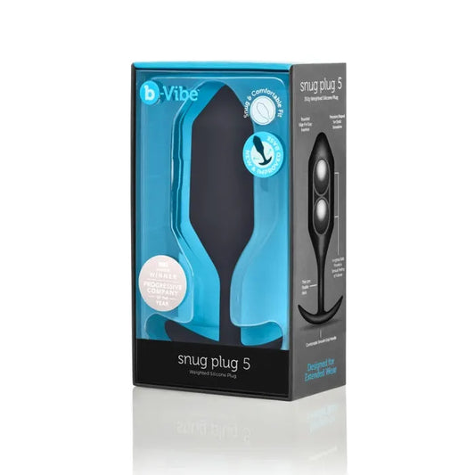 B-Vibe SNUG PLUG 5 BLACK