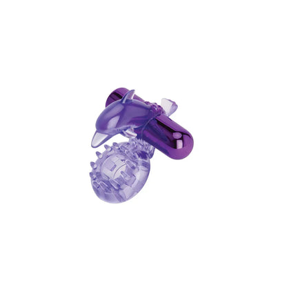 Bodywand Rechargeable Dolphin Ring with Clit Ticklers - Take A Peek