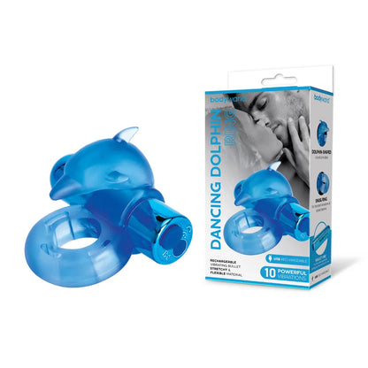 Bodywand Rechargeable Dancing Dolphin Ring - Take A Peek