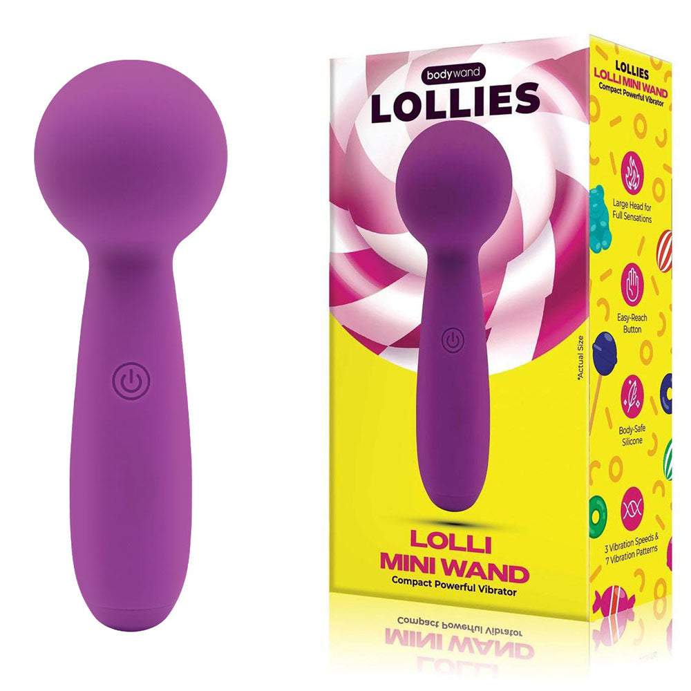 Bodywand Lolli Mini Wand -  -  11 cm USB Rechargeable Mini Massage Wand