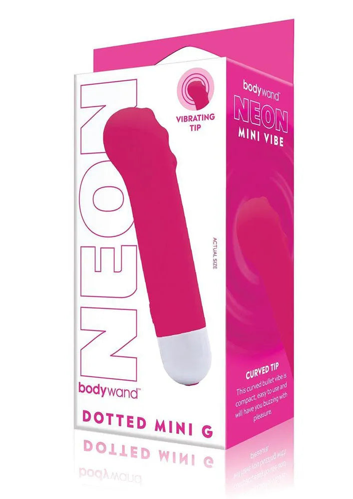 Bodywand Neon Dotted Mini G - Neon - Take A Peek