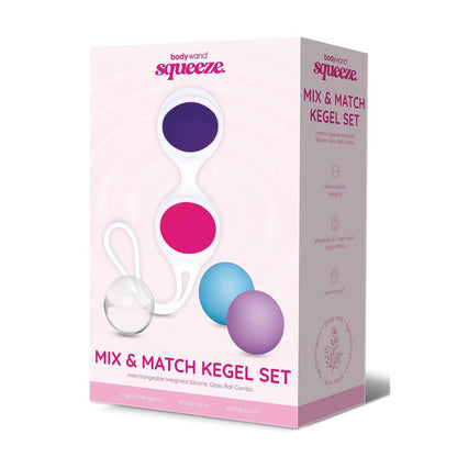 Bodywand Squeeze Mix & Match Kegel Set -  Weighted Kegel Balls Set