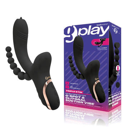 Bodywand G-Play G-Spot & Clitoral Suction Vibe - Take A Peek