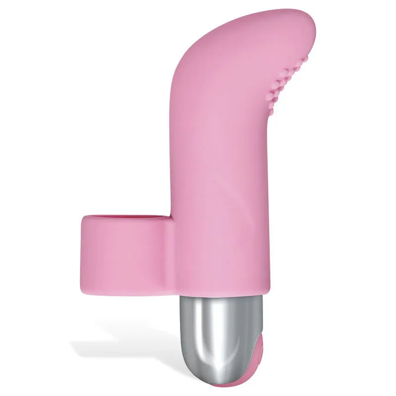 Adam & Eve Silicone Rechargeable Finger Vibe - USB Rechargeable Finger Stimulator - Take A Peek