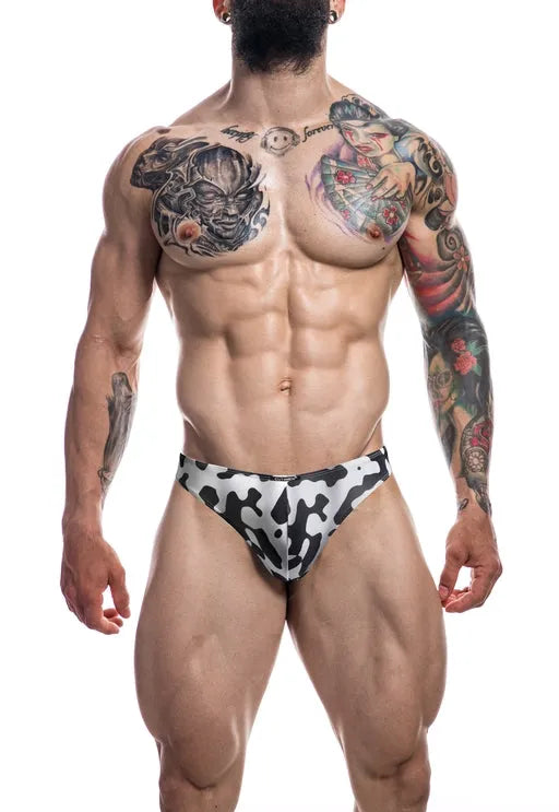 cut for men Low Rise Bikini Brief-StainedCamo-XL - Take A Peek