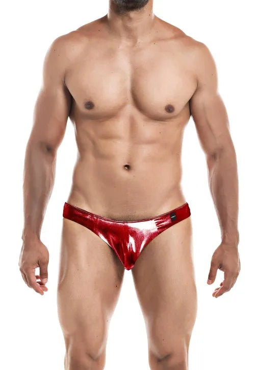 CUT FOR MEN LOW RISE BIKINI RED LARGE - Take A Peek