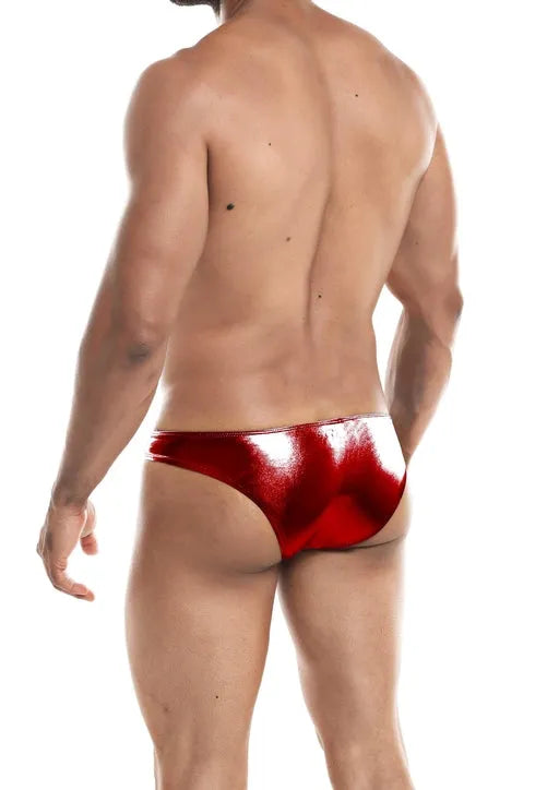 CUT FOR MEN LOW RISE BIKINI RED X LARGE - Take A Peek