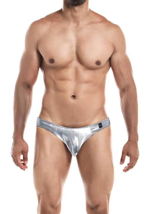 CUT FOR MEN LOW RISE BIKINI SILVER LARGE