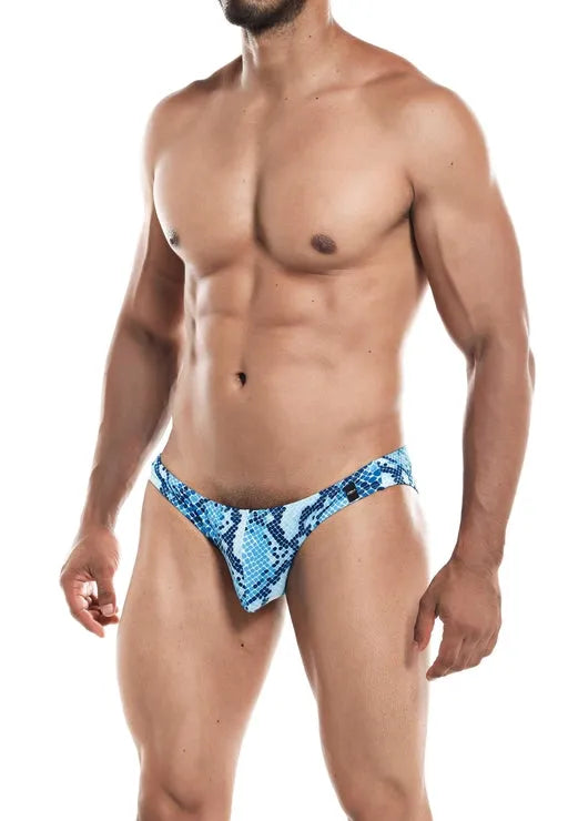 CORTE PARA HOMBRE BIKINI TIRO BAJO SERPIENTE GRANDE