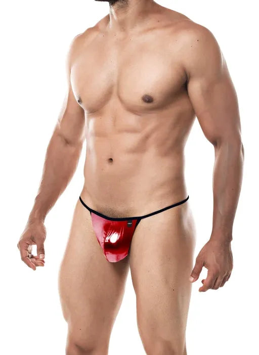 CUT FOR MEN G-STRING RED SMALL - Take A Peek