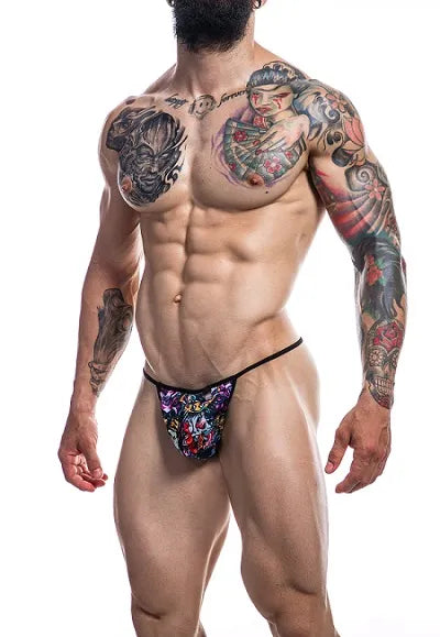 Cut For Men G-String Tattoo Large - Take A Peek