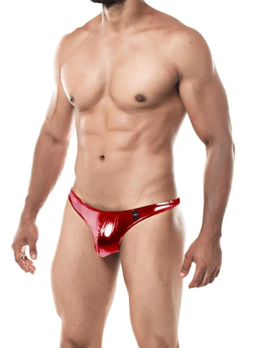 CUT FOR MEN THONG RED LARGE - Take A Peek