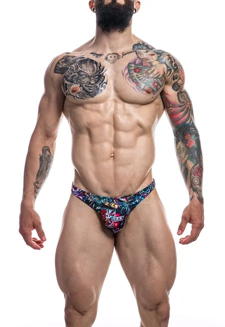 Cut For Men Tattoo Classic Thong Large - Take A Peek