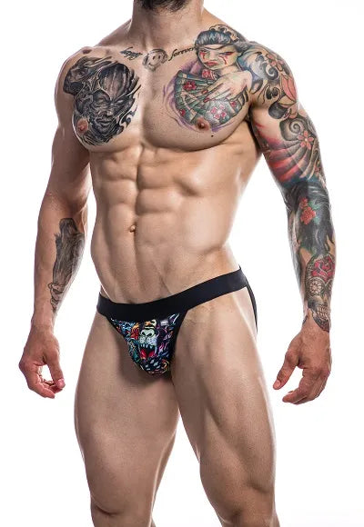 Cut For Men Tattoo Jockstrap Small