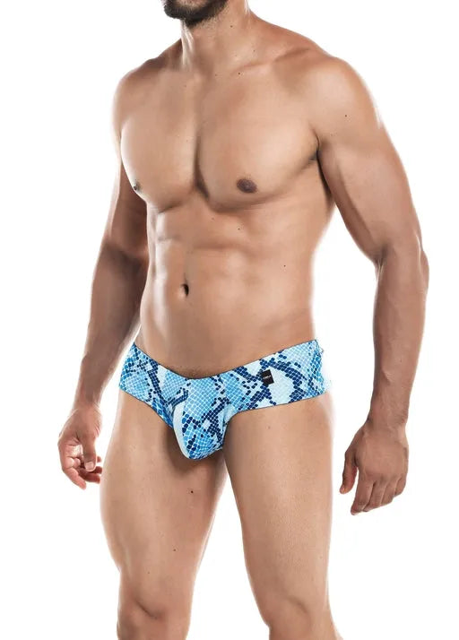 CUT FOR MEN HIGH CUT CHEEKY BRIEF SNAKE LARGE - Take A Peek